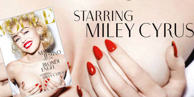 Miley Cyrus‘ Brüste auf deutschem Vogue-Cover