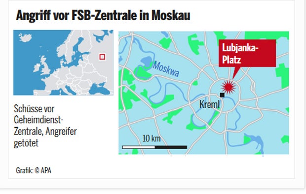 Moskau-Terror: Angreifer war Hobbyschütze