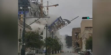 New Orleans Hard-Rock-Hotel eingestürzt