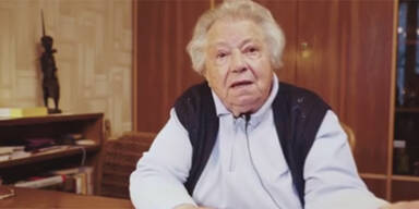 89-jährige Holocaust-Überlebende bedankt sich