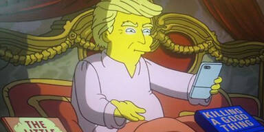 100 Tage Trump: So genial ziehen die Simpsons Bilanz