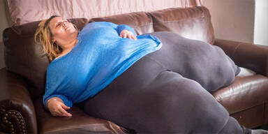 250 Kilo schwere Frau will noch dicker werden