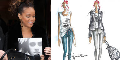 Rihanna designt für Armani