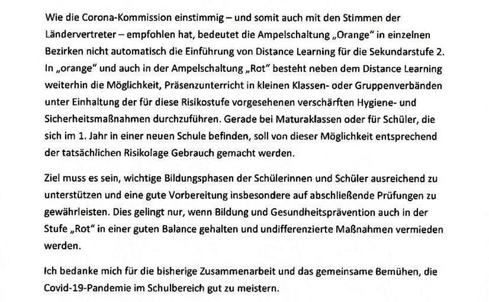 Faßmann-Brief: