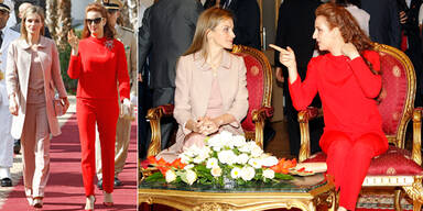 Königin Letizia und Lalla Salma