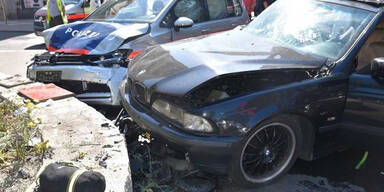 7 Verletzte bei Unfall mit Wiener Polizei-Auto