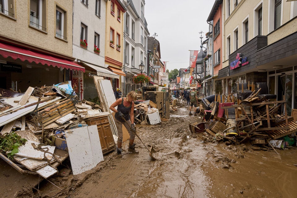 Unwetter in Deutschland