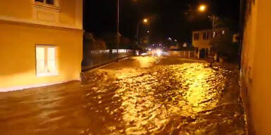 Überschwemmung: Graz steht unter Wasser