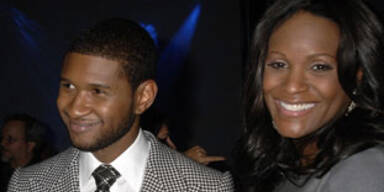 Usher &  seine Frau Tameka Foster