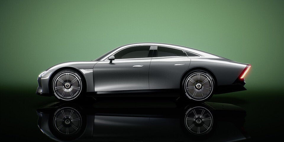 E-Auto Mercedes EQXX mit über 1.000 km Reichweite