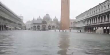 Hochwasser in Venedig: Hunderte evakuiert