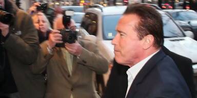 Schwarzenegger: Ankunft in Wien