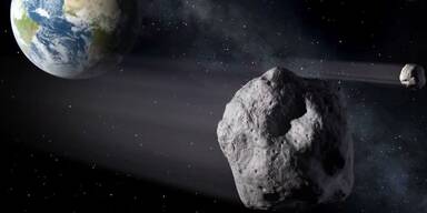 Asteroid donnert knapp an Erde vorbei