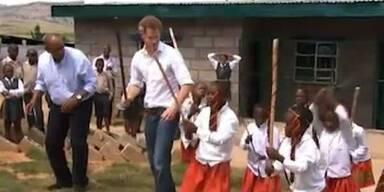 Prinz Harry in Afrika auf den Spuren Dianas