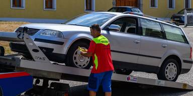 VW Passat beschlagnahmt und versteigert