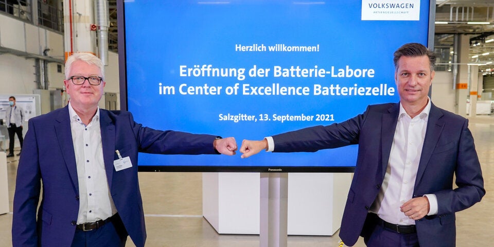 VW gab Startschuss für neue Super-Batterien