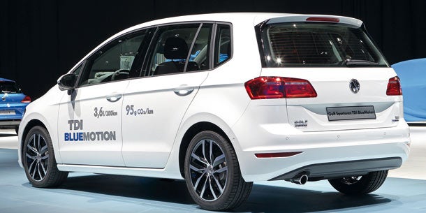 VW bringt den Golf Sportsvan TDI BlueMotion