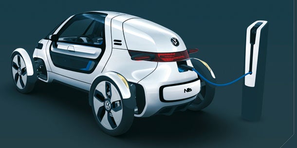 VW präsentiert den E-Einsitzer