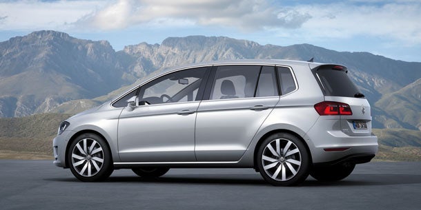 Das ist der brandneue VW Golf Sportsvan