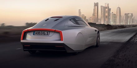 VW präsentiert neues Einliter-Auto