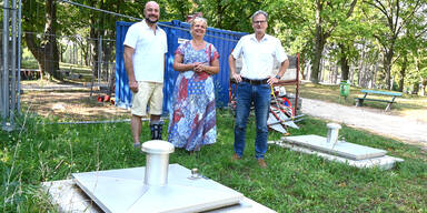 Neue Brunnen: Frisches Wasser für Perchtoldsdorf