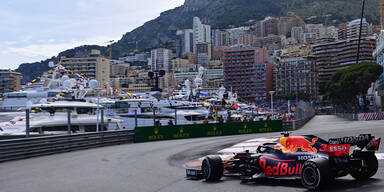 Max Verstappen (Red Bull) beim Monaco-GP