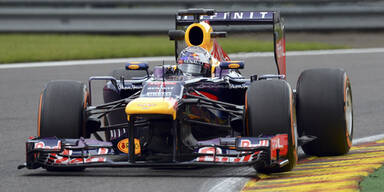 "Heino" Vettel im Training voran