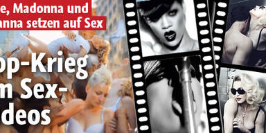 Pop-Krieg um Sex-Videos