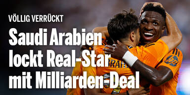 Irrer 2-Milliarden-Deal? Saudi Arabien lockt Vinicius Junior