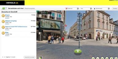 Virtueller Rundgang durch 30 Einkaufsstraßen