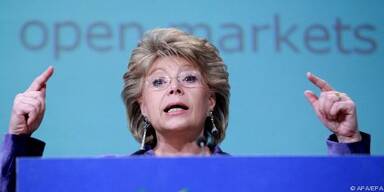 Viviane Reding verlangt "durchschlagende Beweise"