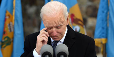 Vor Amtseinführung: Joe Biden mit Tränen-Abschied aus Delaware
