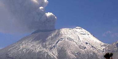 Vulkanausbruch in Mexiko