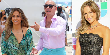 Jennifer Lopez, Pitbull und Claudia Leitte