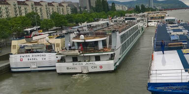 Verletzte bei Schiffs-Unfall auf der Donau