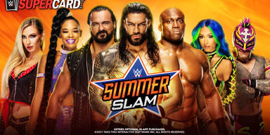 WWE® SuperCard feiert den SummerSlam!