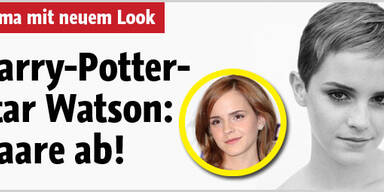 Emma Watson überrascht mit Kurzhaar-Cut
