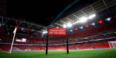 Rasen im Wembley-Stadium