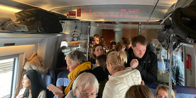 Zug-Chaos mitten im Osterreiseverkehr