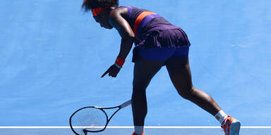 Serena Williams zerhackt ihr Racket