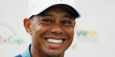 Tiger Woods kann wieder lachen