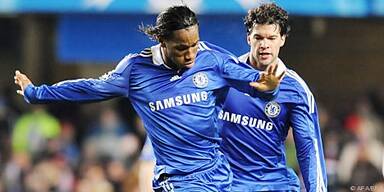 Zweifacher Chelsea-Torschütze Didier Drogba