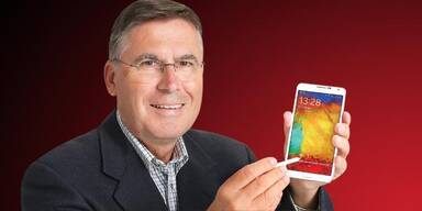 Josef Broukal testet Samsungs Galaxy Note 3