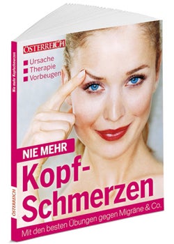 ÖSTERREICH-Ratgeber 'Nie mehr Kopfschmerzen' um 7,90 Euro in Ihrer Trafik.