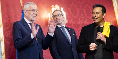 Van der Bellen, Kickl und Elon Musk