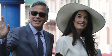 Clooney & Amal offiziell verheiratet