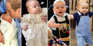 Prinz George wird ein Jahr alt: Seine schönsten Bilder