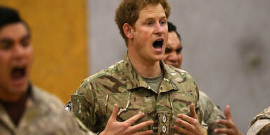 Prinz Harry lernt in Neuseeland Maori-Tanz