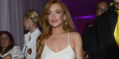Lindsay Lohan auf dem "Weißen Fest" in Linz