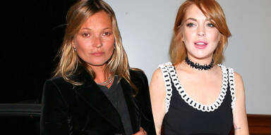 Lindsay Lohan, Kate Moss
